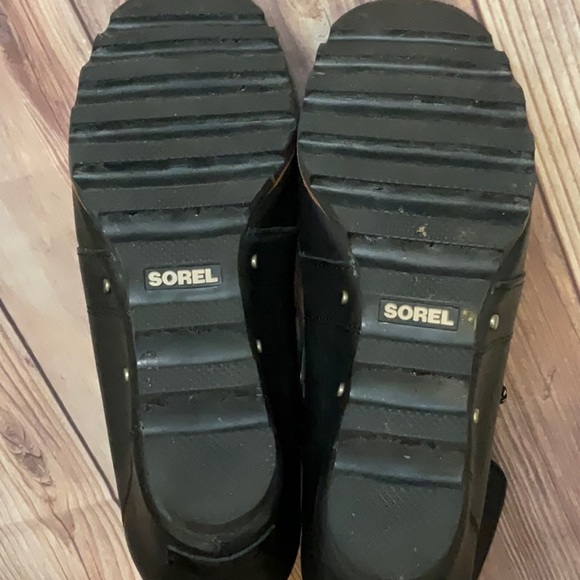 Sorel Joan of Arctic Wedge Shearling Boot in Black - Picture 9 of 13